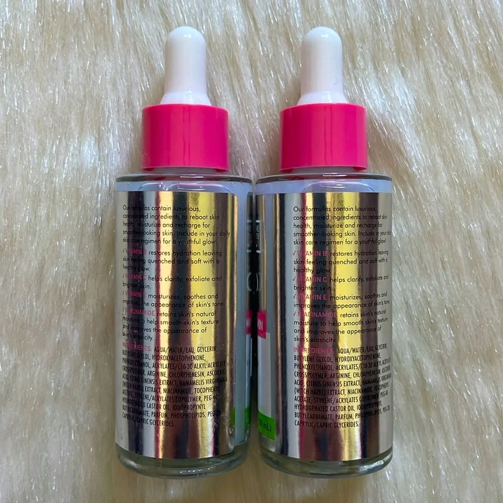 Global Beauty Care Moisturizing Hydrating Rejuvenating Multi-Vitamin Face Serum